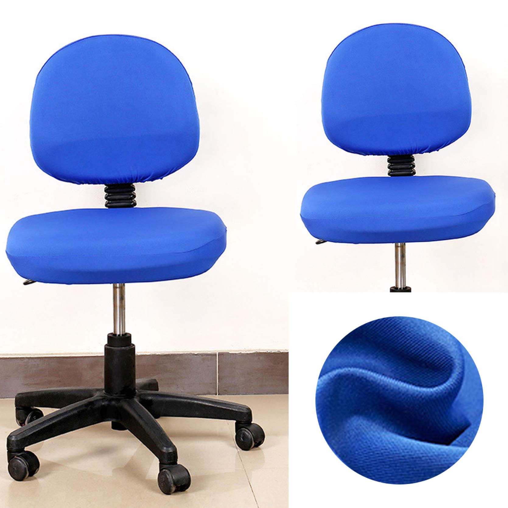 KKONION Stretchable Office Chair Cover - Removable & Washable Swivel Armchair Protector for Computer Chairs | Perfect for Home Office, Gaming & Workspace Decor