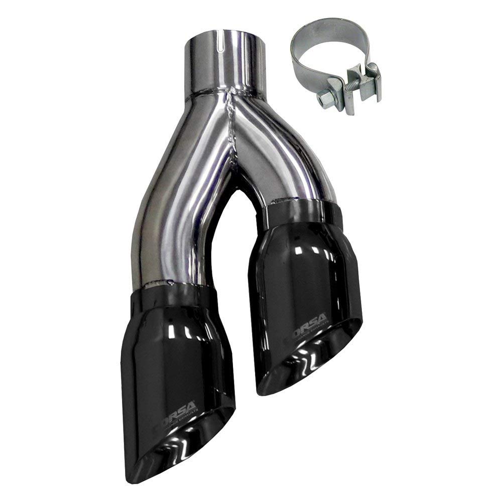 CORSA Performance Exhaust Tip Kit - High-Quality Stainless Steel Exhaust Tips for Cars & Trucks - Enhances Vehicle Appearance & Sound - Perfect for Car Enthusiasts & DIY Upgrades