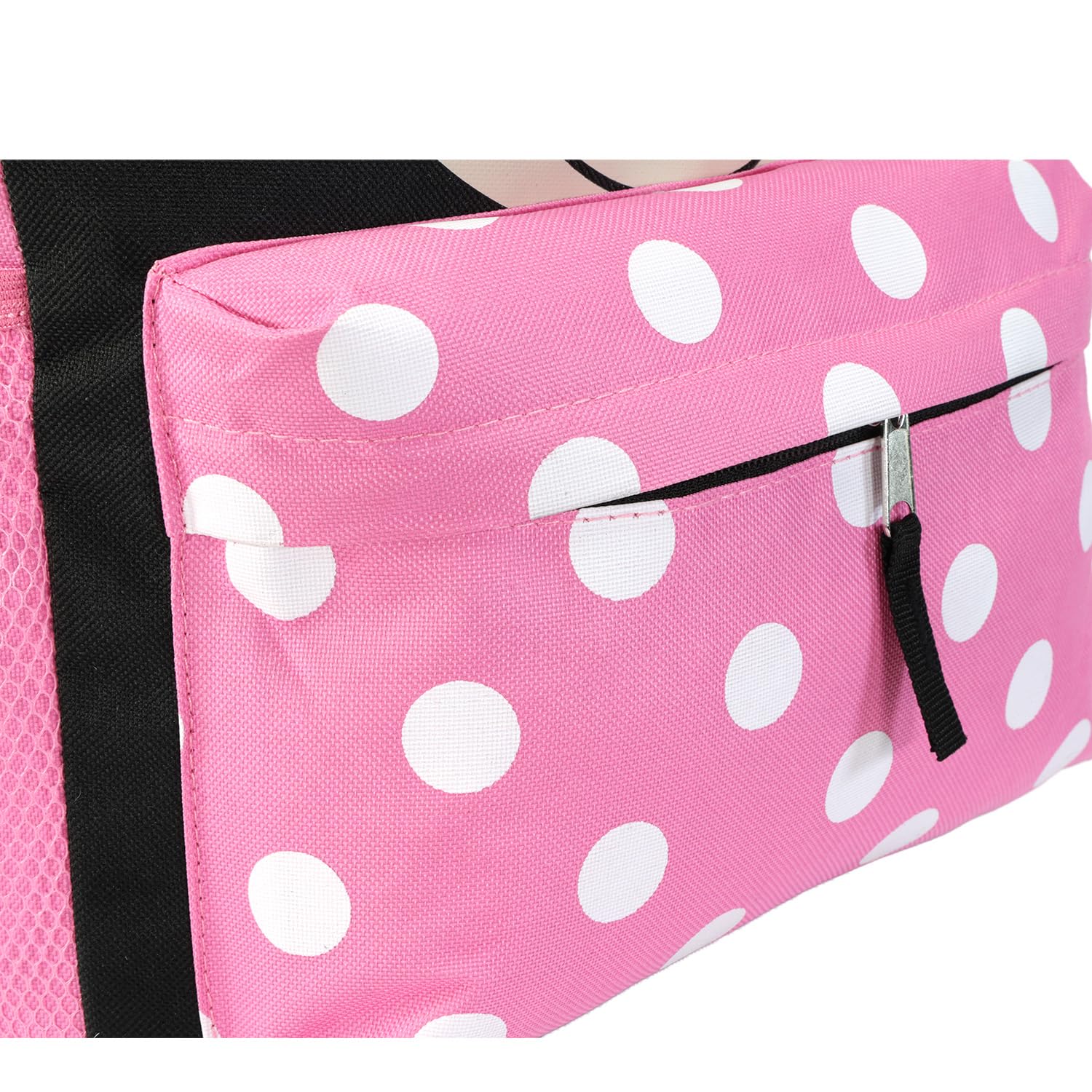 Minnie Mouse Small Backpack - Disney Happy Face Design - Perfect for School, Travel & Everyday Use