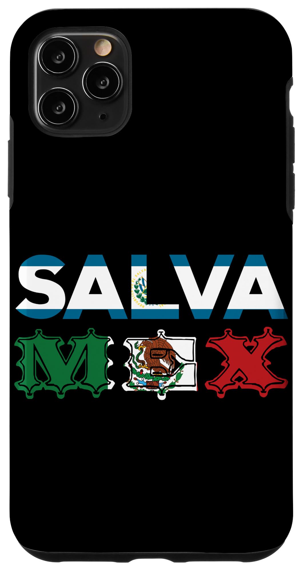 iPhone 11 Pro Max Case - Premium Protective Phone Cover for Women | Perfect for Travel, Work & Everyday Use with Salvadoran Mexican Cultural Design