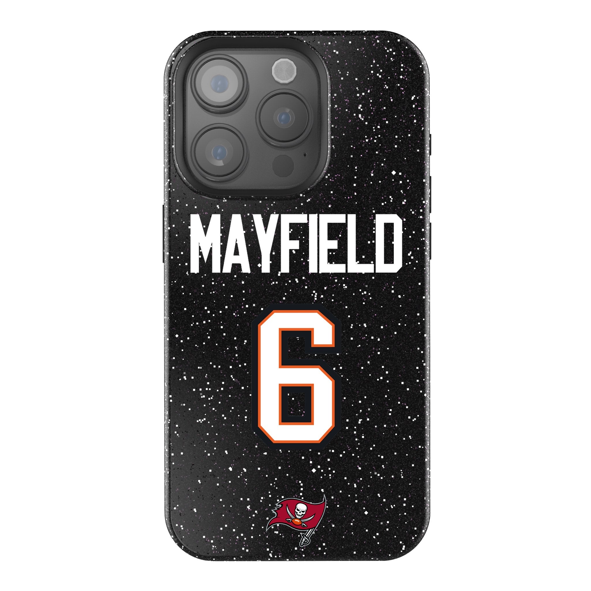 Baker Mayfield Tampa Bay Buccaneers Glitter Rhinestone Phone Case for iPhone & Samsung - Show Team Spirit at Games & Parties