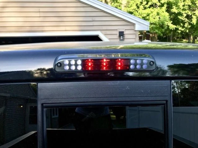 Ford Ranger 1995-2003 3rd Brake Light Kit - LED Smoked Lens Replacement for Improved Visibility & Safety - Perfect for Off-Roading & Night Driving