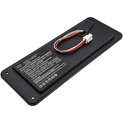 Synergy Digital 12V Ni-MH 4000mAh Replacement Lawn Mower Battery - Compatible with Husqvarna 535 0636-01 & 535 0962-01 Models - Perfect for Yard Maintenance & Landscaping