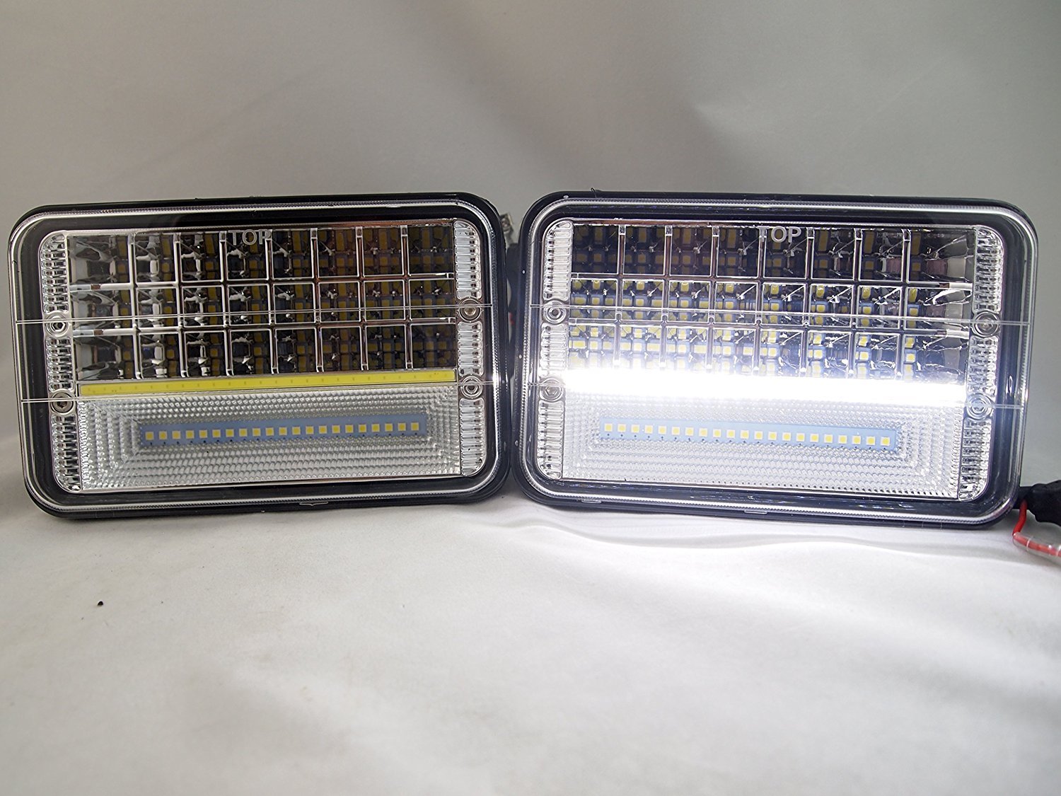 1983 GMC Jimmy LED Headlights - White DRL for Off-Road & Truck Conversion