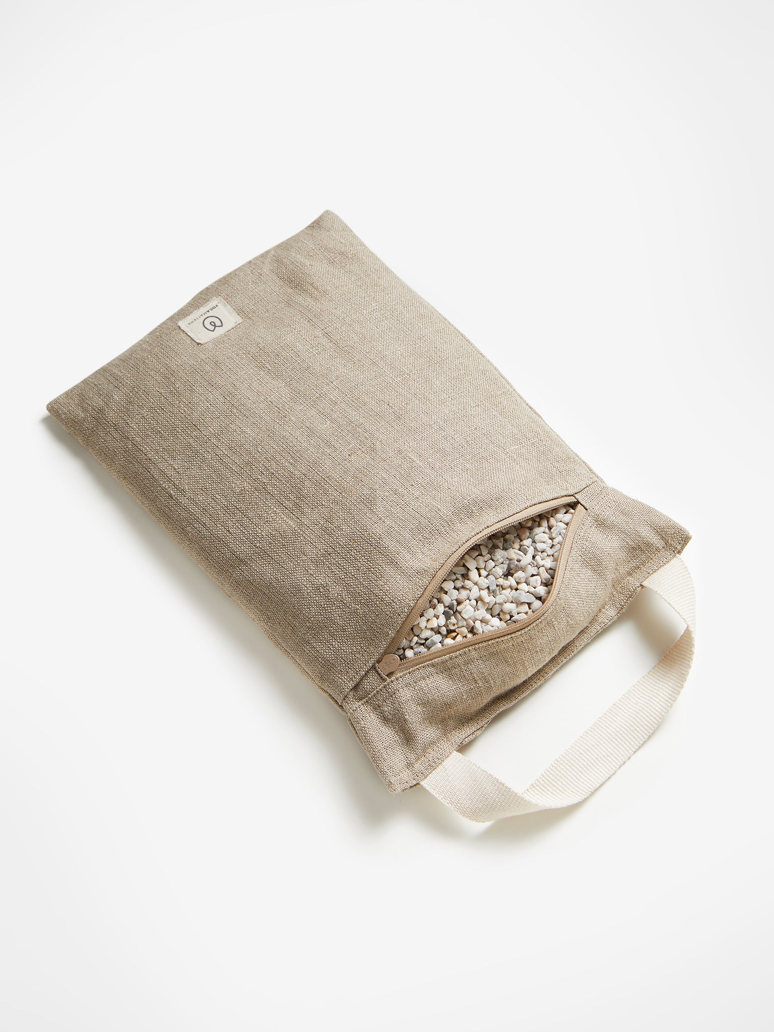 Yogamatters Hemp Sandbag Filled - Eco-Friendly Yoga & Fitness Weight Bag for Strength Training, Home Workouts, and Meditation - Perfect for Yoga Studios, Gyms, and Personal Use