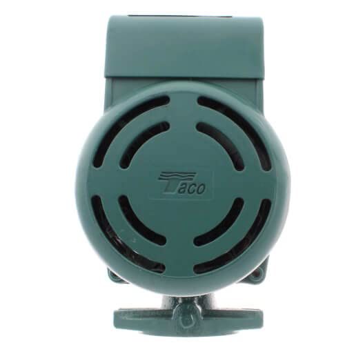 Taco 2400 Series Cast Iron Circulator Pump 1/10 HP - Hydronic Heating System, Hot Water Recirculation, Boiler Applications