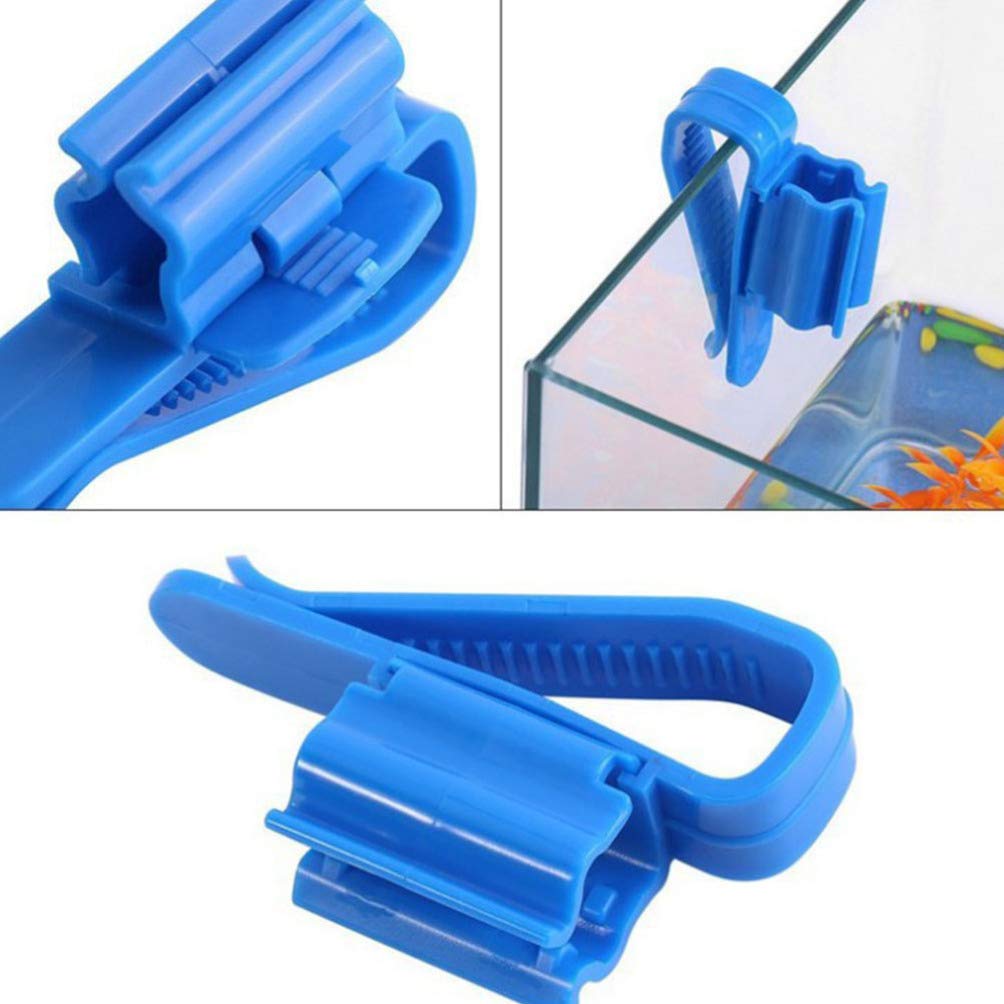 Adjustable Aquarium Hose Clip - Fish Tank Tube Holder for Inflow/Outflow Water - Filtration & Bucket Mounting