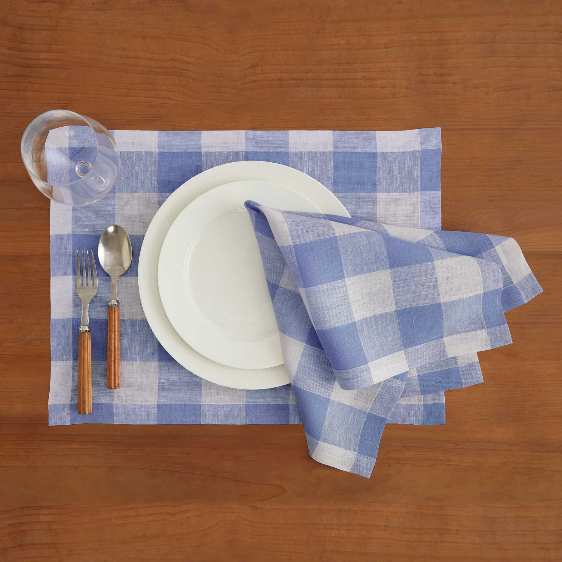 Buffalo Check Cotton Napkins - Set of 4 Premium Dinner Napkins for Farmhouse Dining, Holiday Table Setting & Rustic Home Decor