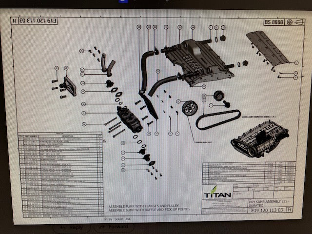 High-Performance Pinto Dry Sump Kit - Engine Oil System Upgrade for Racing & High-Performance Cars | Track & Street Use