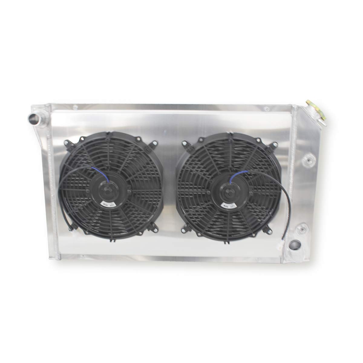 High-Performance 3-Row Aluminum Radiator with Fan Shroud (2x12