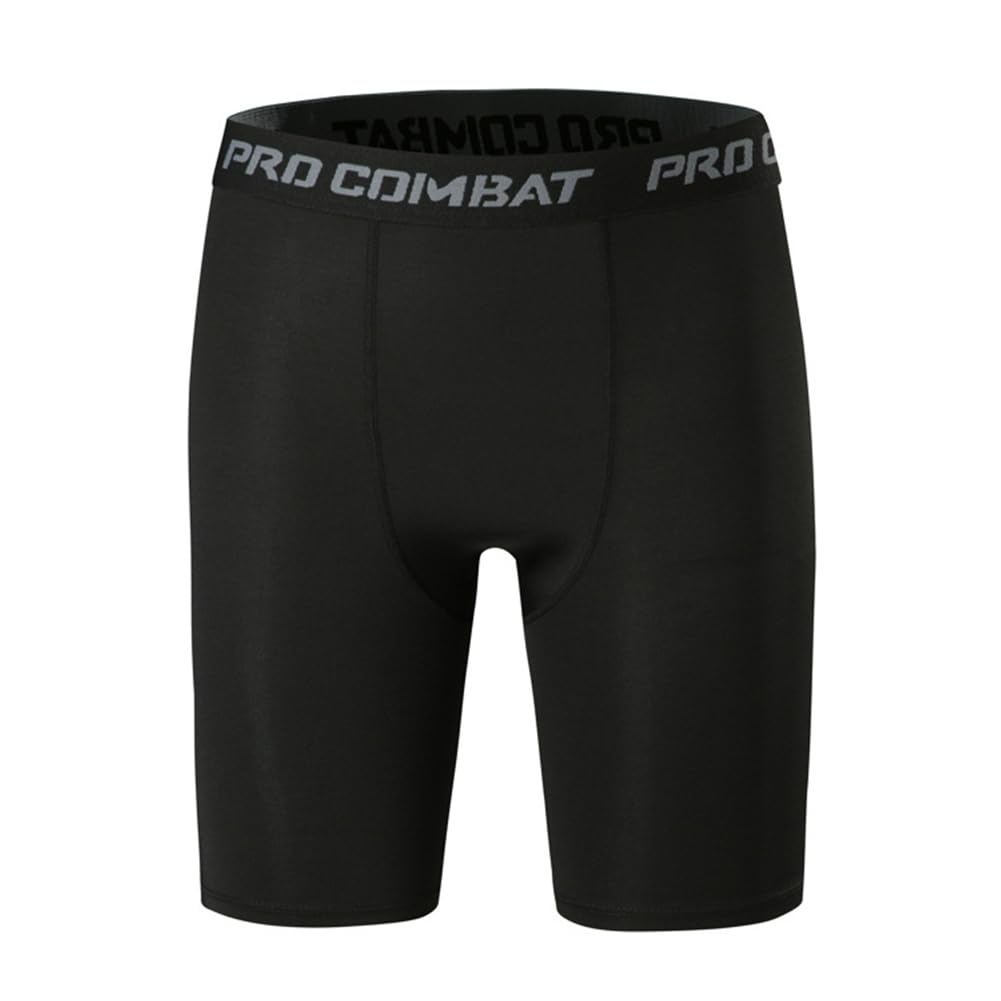 HYCOPROT Men's Compression Shorts - Breathable Quick Dry Workout Shorts for Running, Training & Gym - Moisture Wicking Athletic Base Layer for Sports & Active Lifestyle