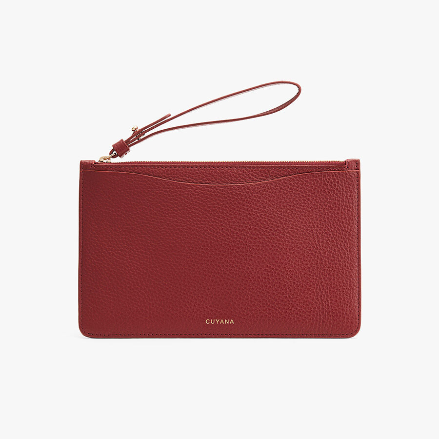 Slim Wristlet Wallet for Women - Compact RFID Blocking Clutch Purse with Card Slots & Zipper Pocket - Perfect for Travel, Shopping & Night Out