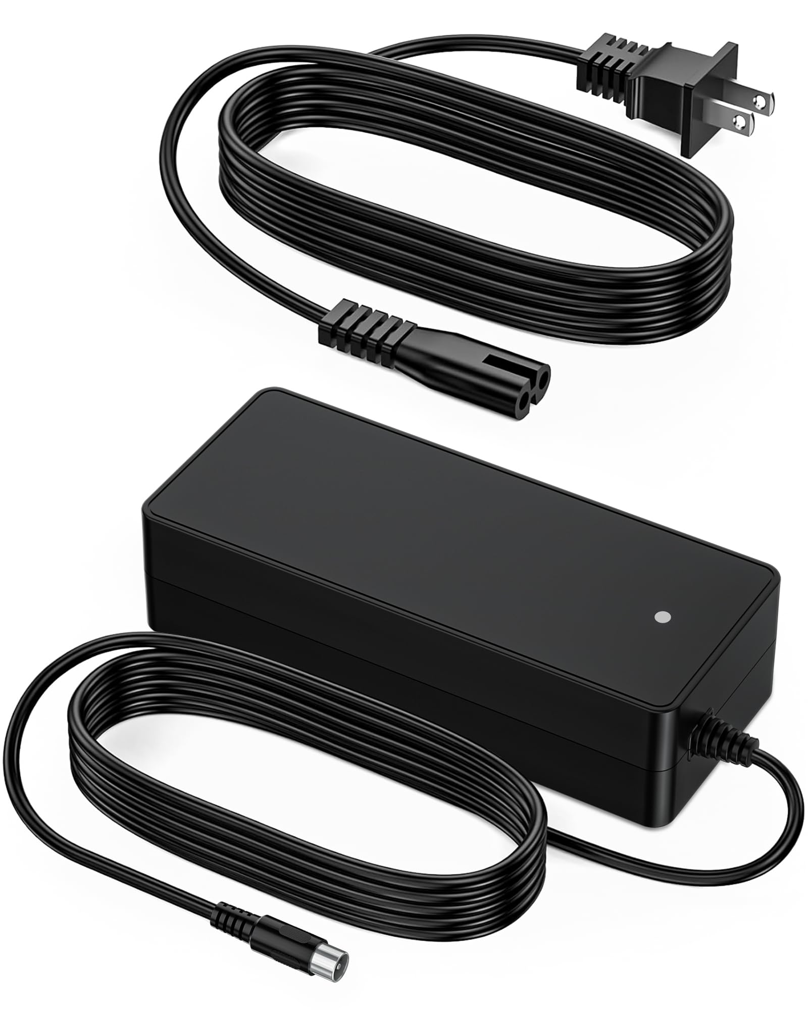 42V Nakto Electric Bike Charger with RCA Plug - Compatible with 36V Nakto Camel, Fashion, Elegance, Pony, Mini Cruiser eBike & Glion Dolly Scooter - Fast Charging for Commuting & Outdoor Adventures