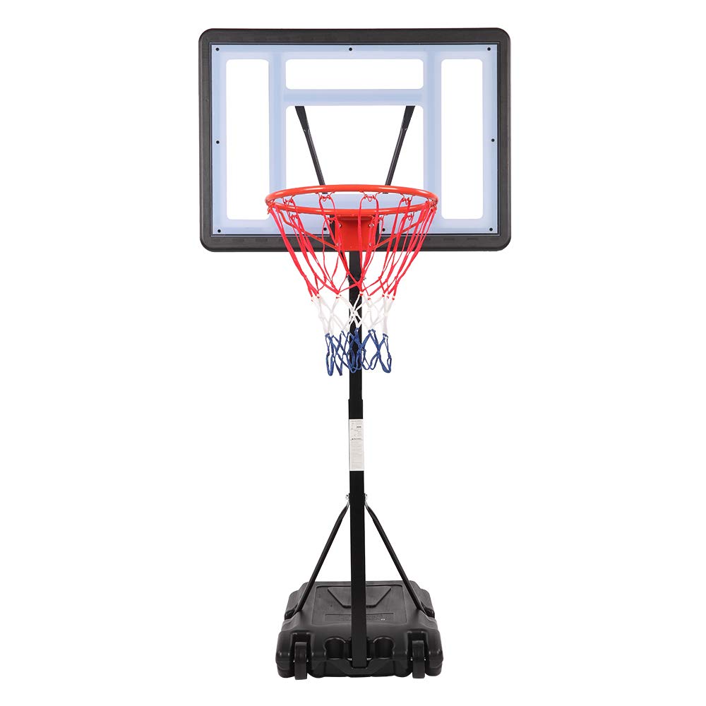 Adjustable Height Portable Basketball Hoop System for Youth - Indoor & Outdoor Movable Basketball Stand with Backboard - Perfect for Driveway, Backyard, and Kids Sports Training