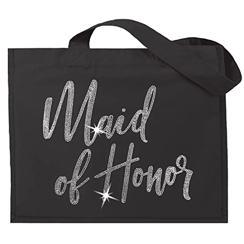 Maid of Honor - Rhinestone (Black)