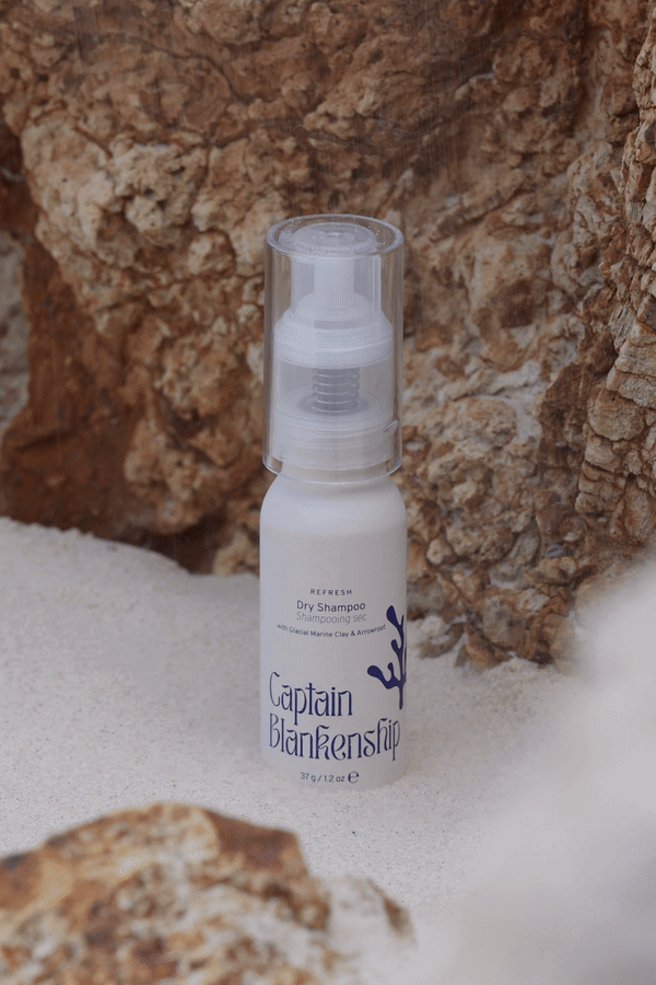Best Dry Shampoo for Oily Hair - Lightweight Formula with Glacial Marine Clay & Arrowroot Powder - Perfect for Travel, Gym & Quick Refresh