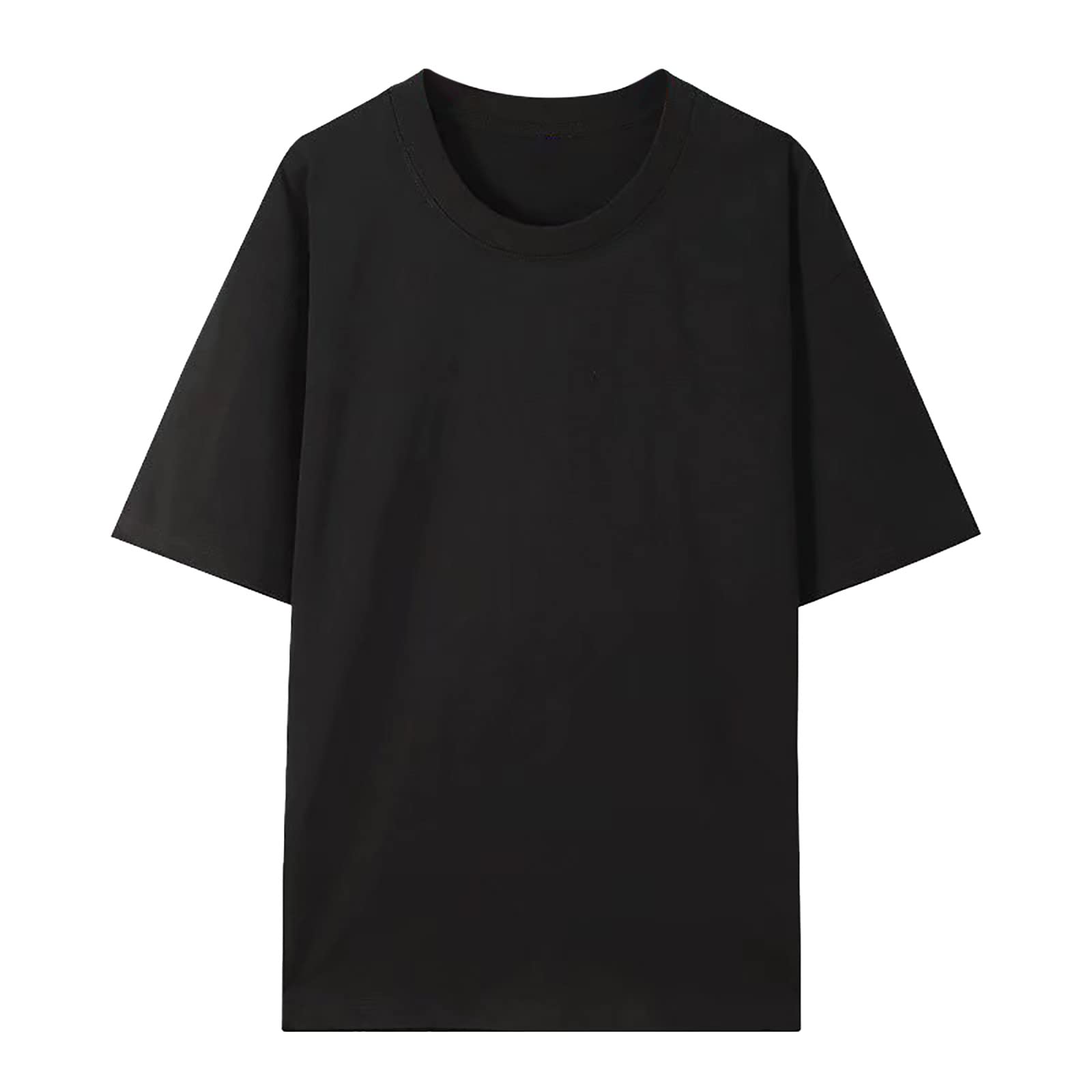 Trendy Women's Summer Tops - Cute Short Sleeve O-Neck Tunic Blouse for Casual Outings & Beach Wear