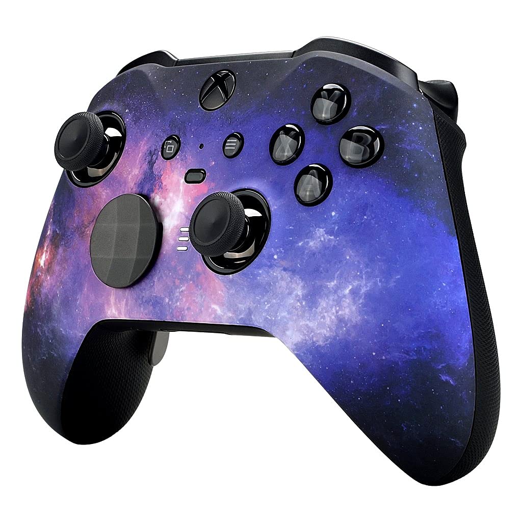 Wordene Elite Series 2 Modded Rapid Fire Controller for Xbox One, Series X|S, PC & Mobile - Enhanced Gaming Performance for FPS, Battle Royale & Shooter Games (Galaxy Design) - Perfect for Competitive Gaming & Esports Tournaments