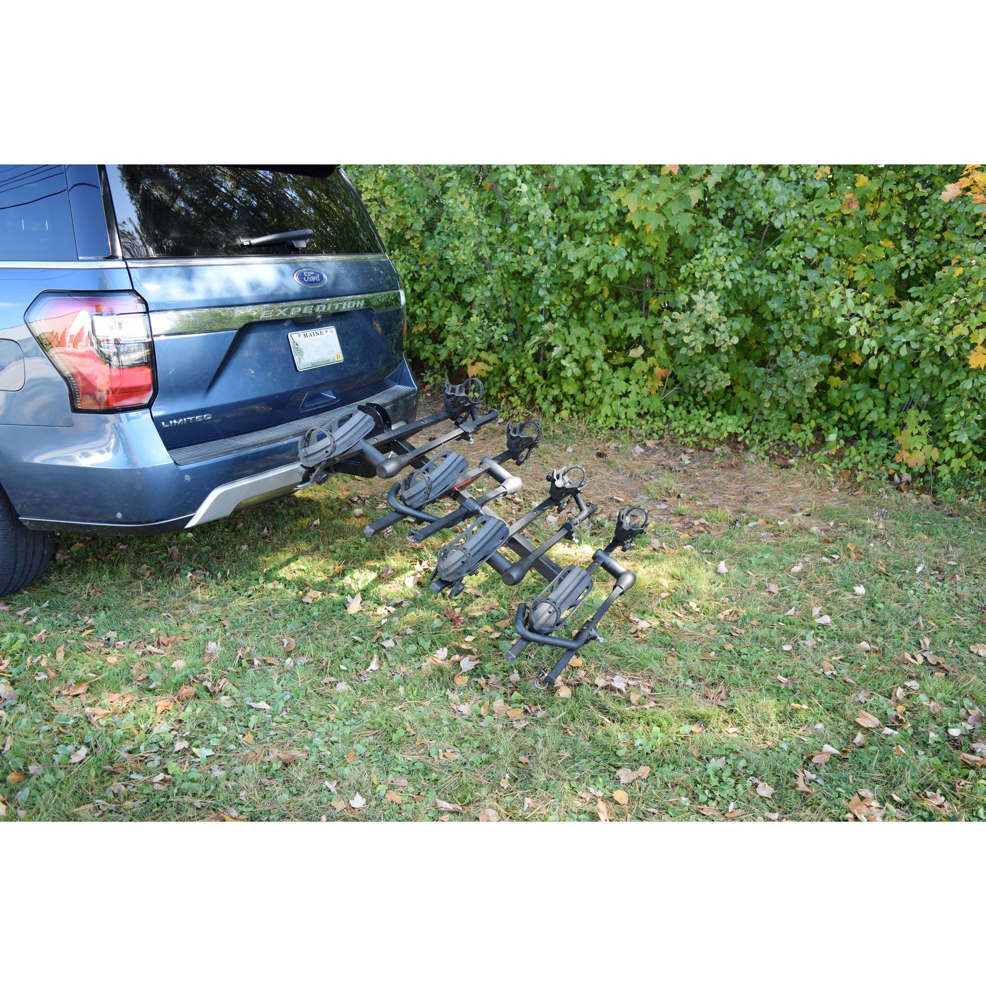 Malone Pilot HM4 Bike Hitch Rack - Heavy Duty 4-Bike Carrier for SUVs & Trucks | Secure & Easy Loading | Perfect for Road Trips & Outdoor Adventures