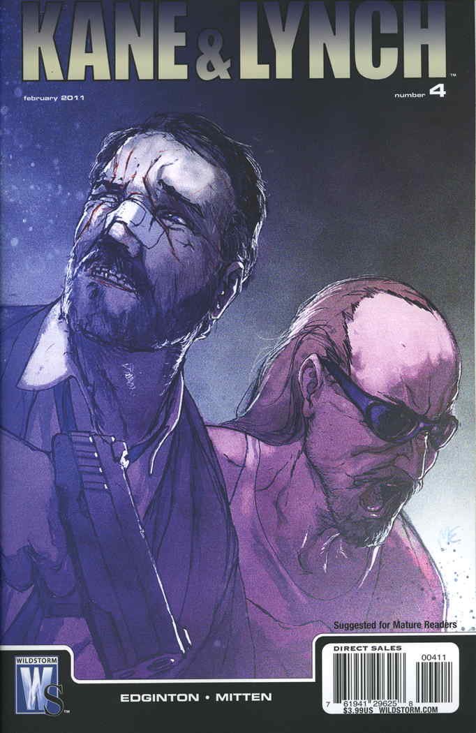 Kane and Lynch #4 VF/NM WildStorm Comic Book - Based on Popular Video Game | Collectible for Fans, Gaming Enthusiasts, and Comic Book Lovers