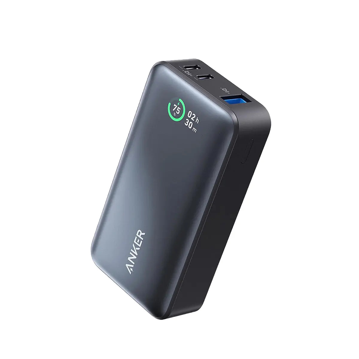 Anker PowerCore 533 10000mAh Portable Charger with 30W PD Fast Charging - Compact Power Bank for iPhone, Samsung, iPad & More - Perfect for Travel, Camping & Emergency Power Backup