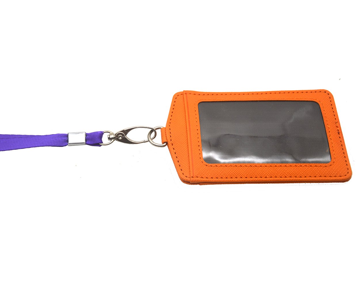 Purple Nylon Lanyards 50Pcs with Swivel Hooks - for ID Badges & Keys