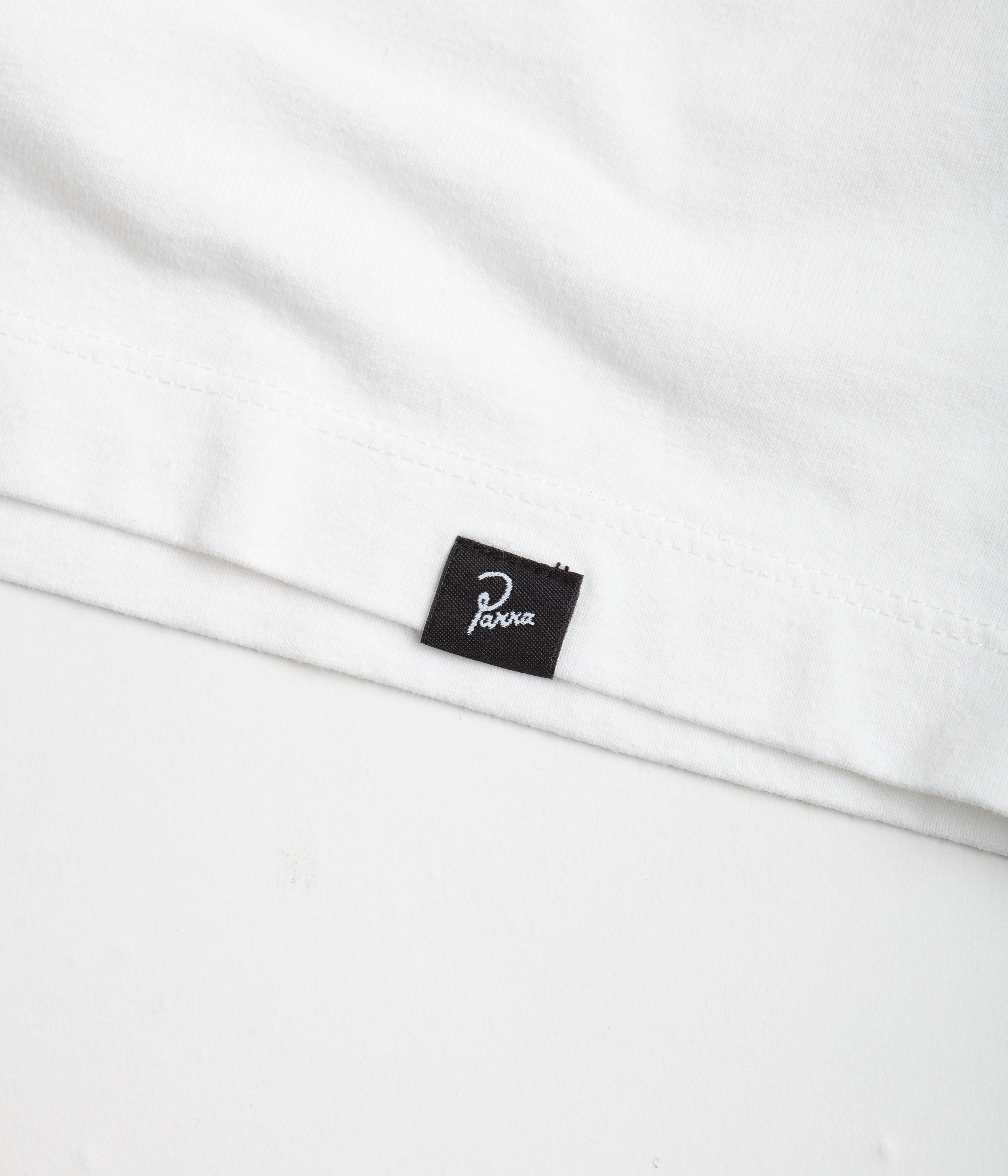 Parra The Berry Farm Long Sleeve T-Shirt - White | Comfortable Cotton Tee for Casual Wear & Outdoor Activities