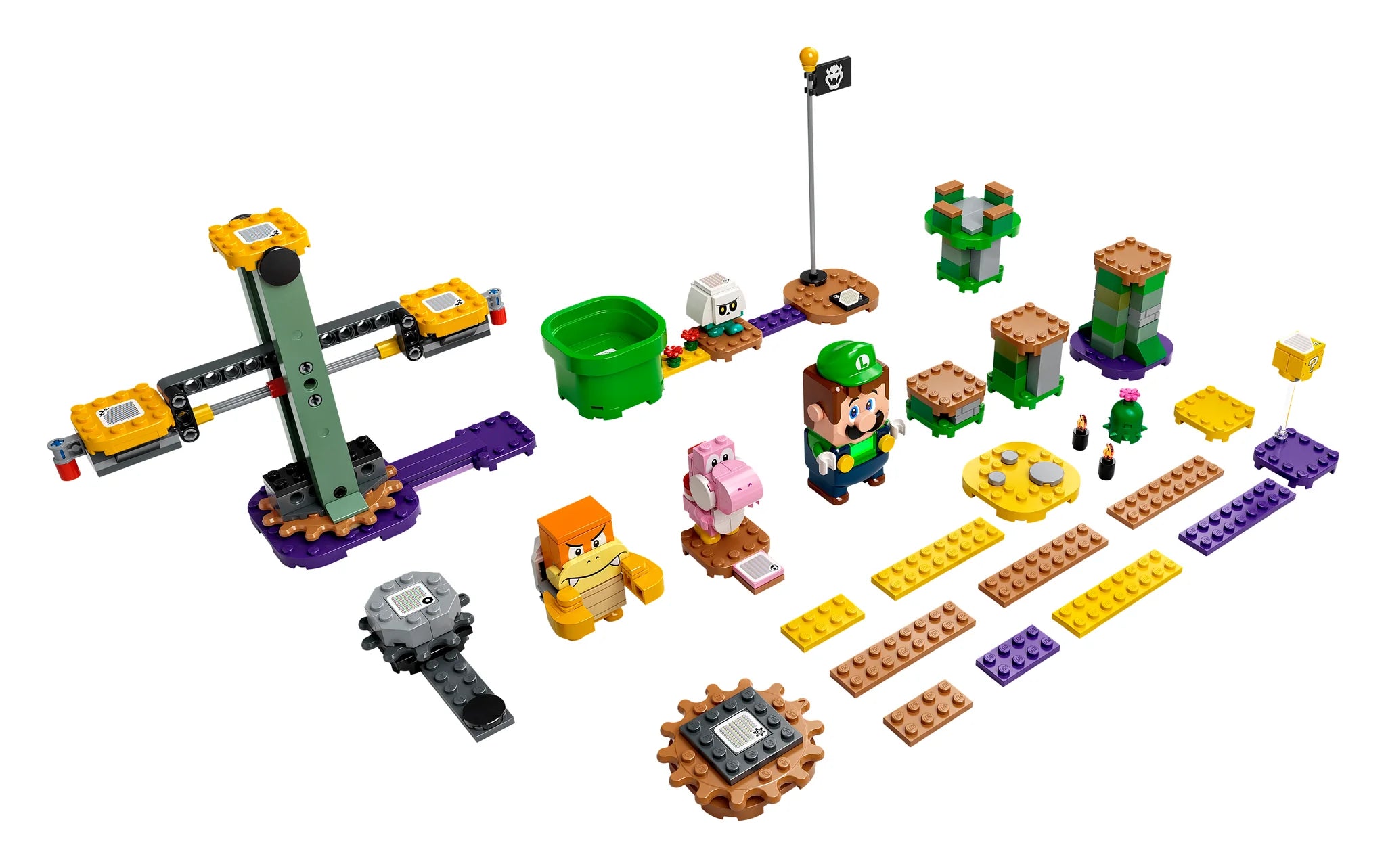 LEGO Super Mario Adventures with Luigi Starter Course Building Toy Set - Interactive Play for Kids, Fun Gift for Mario Fans - Perfect for Creative Play & Family Bonding