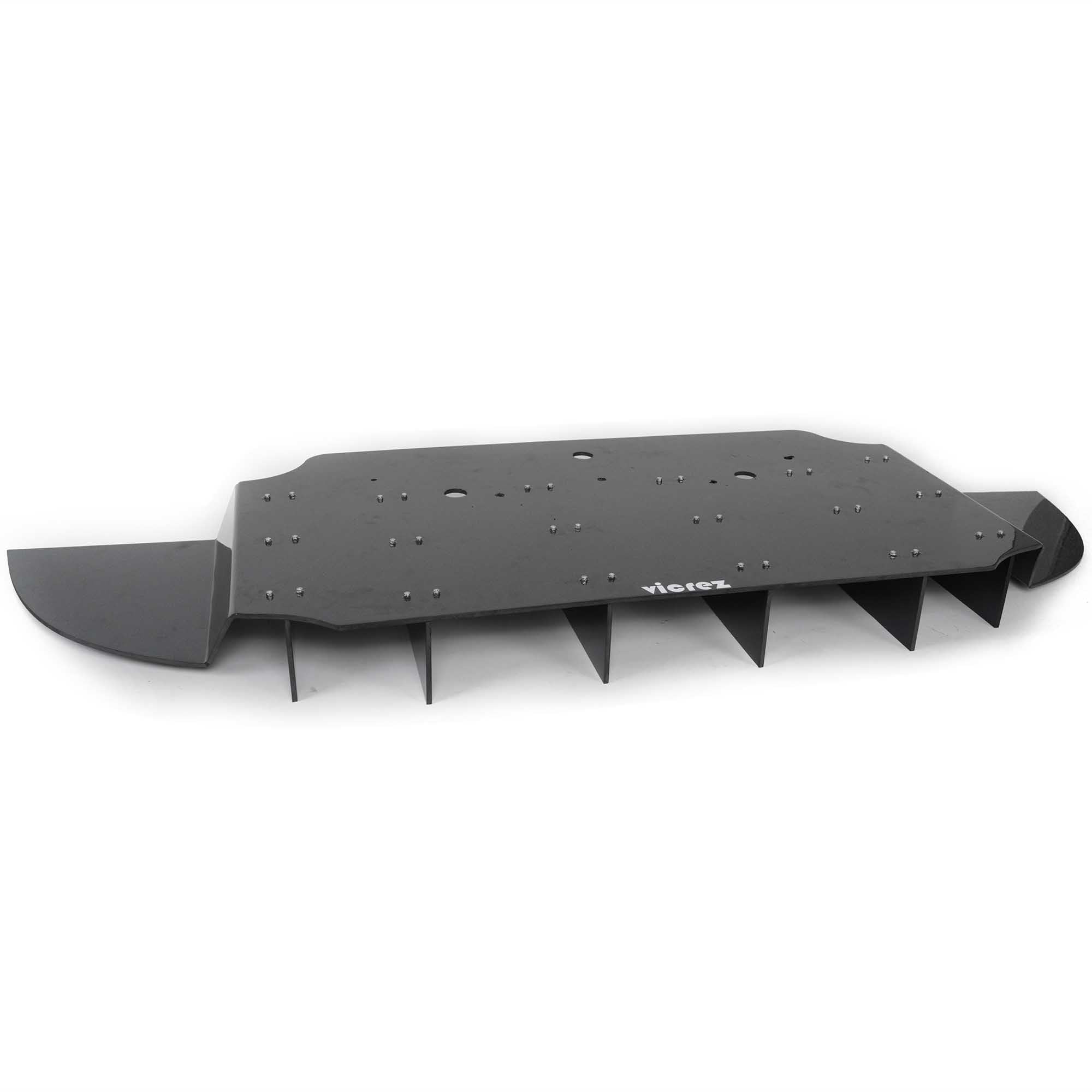 Vicrez R1 Rear Diffuser vz102106 for Chevrolet Corvette C8 2020-2025 - Carbon Fiber Spoiler Upgrade for Enhanced Aerodynamics & Sporty Look - Perfect for Racing, Car Shows & Performance Tuning