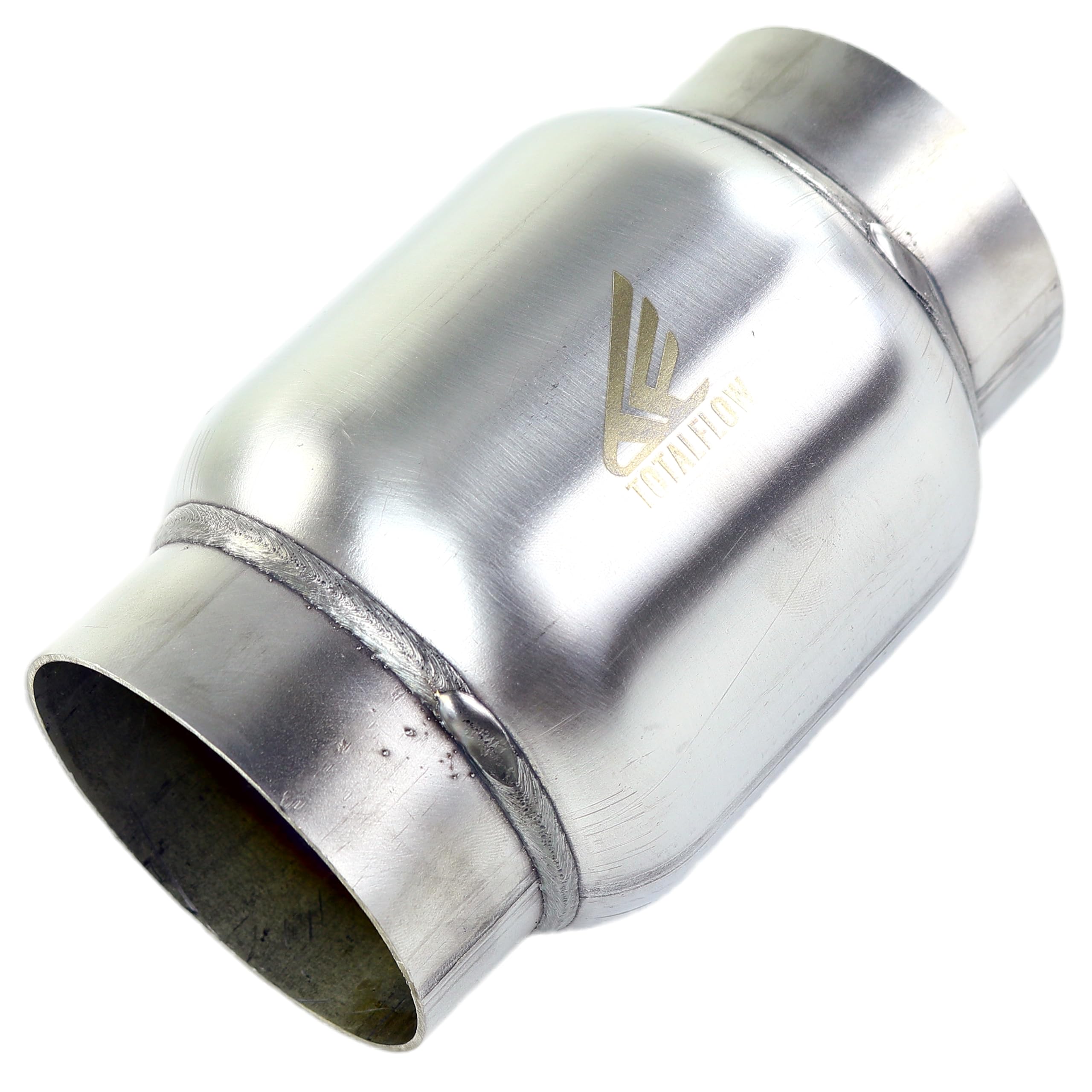 TOTALFLOW 646 Mini Muffler 409 Stainless Steel | 4.5