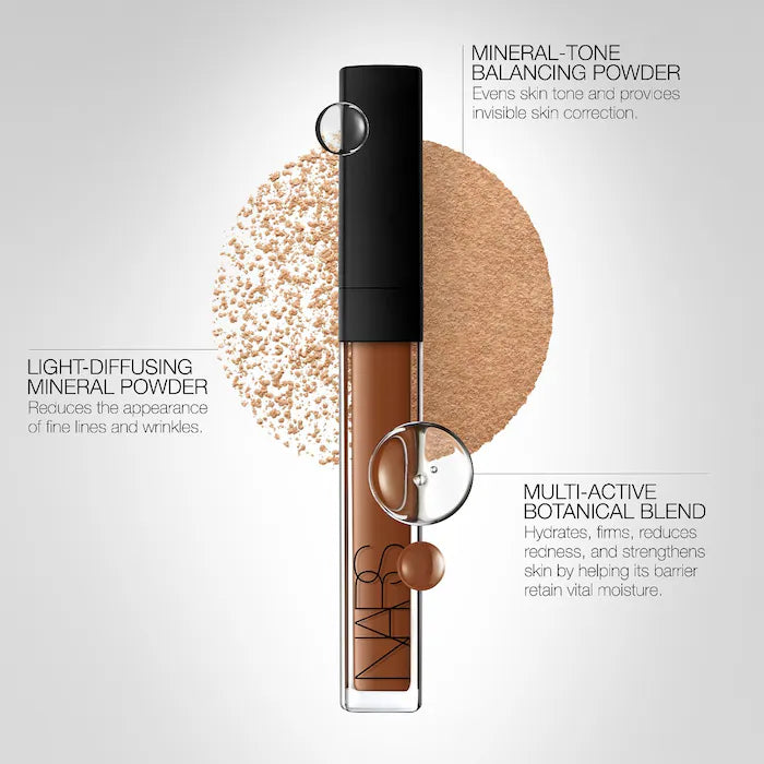 NARS Radiant Creamy Concealer - Full Coverage, Long-Lasting, Hydrating Under Eye Concealer for Dark Circles & Blemishes - Perfect for Everyday Makeup & Photo Shoots
