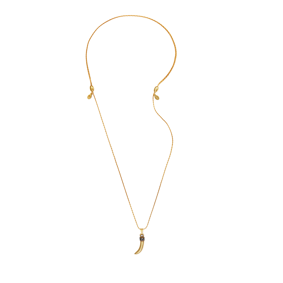 Stylish Horn Charm Necklace for Women - Elegant Bohemian Jewelry for Everyday Wear & Layering - Perfect for Casual Outfits, Festivals, and Gift Giving