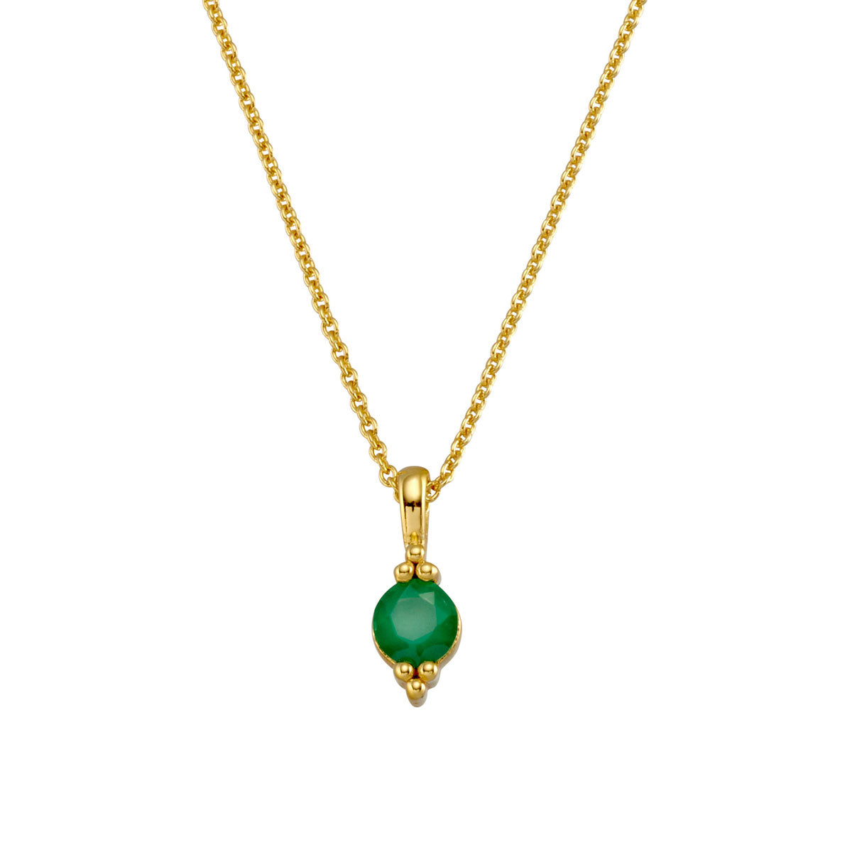 Glisten Green Onyx Necklace for Women – Elegant Gemstone Jewelry Gift for Birthday, Anniversary & Special Occasions | Perfect for Parties, Weddings & Everyday Wear