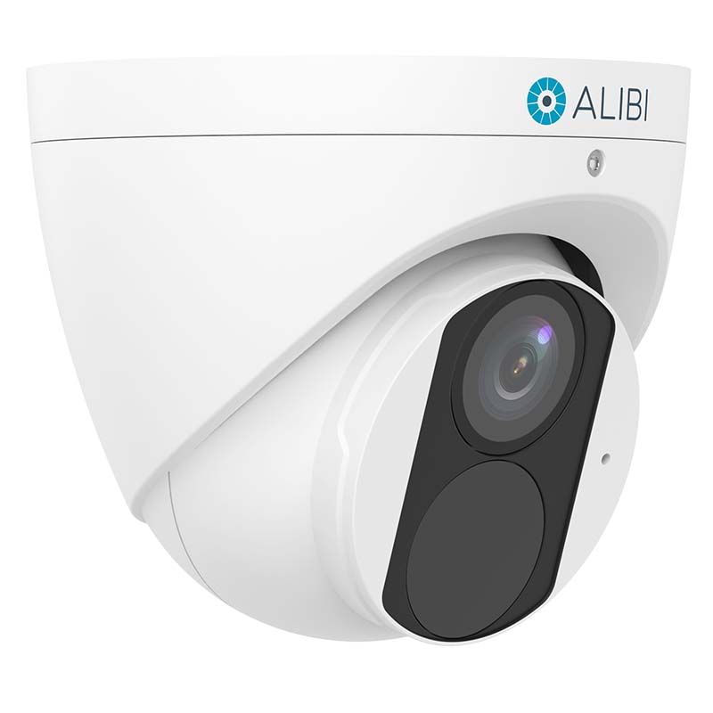 Alibi Vigilant Flex Series 8MP IP Fixed Turret Security Camera - Outdoor/Indoor Surveillance for Home & Business Protection