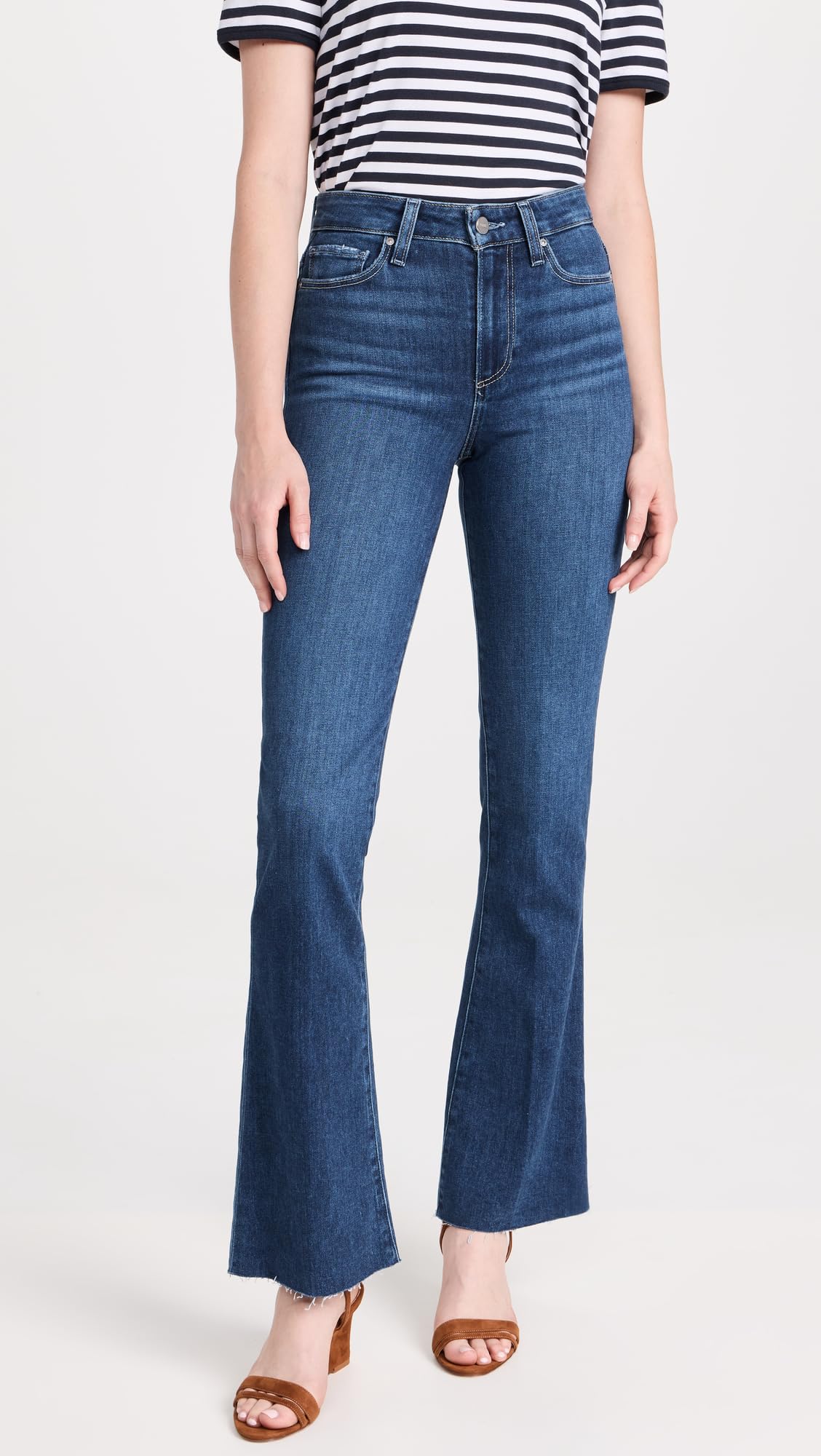 PAIGE Women's Laurel Canyon High-Rise Skinny Jeans - Stretch Denim Pants for Comfort & Style | Perfect for Casual Wear, Work & Night Out
