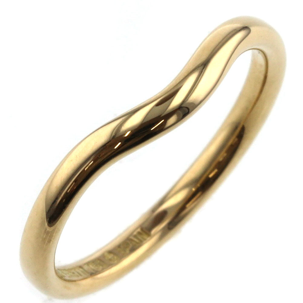 18K Gold Curved Wedding Band Ring for Women - Elegant Comfort Fit Bridal Jewelry for Engagement, Anniversary & Special Occasions