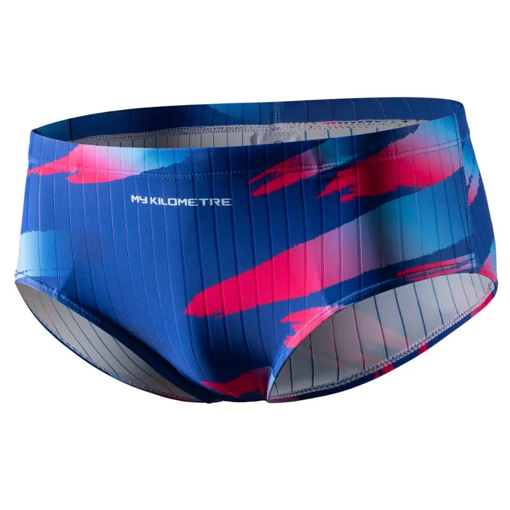 Men's Quick-Dry Athletic Swim Trunks - Performance Swim Briefs for Swimming, Surfing & Beach Activities