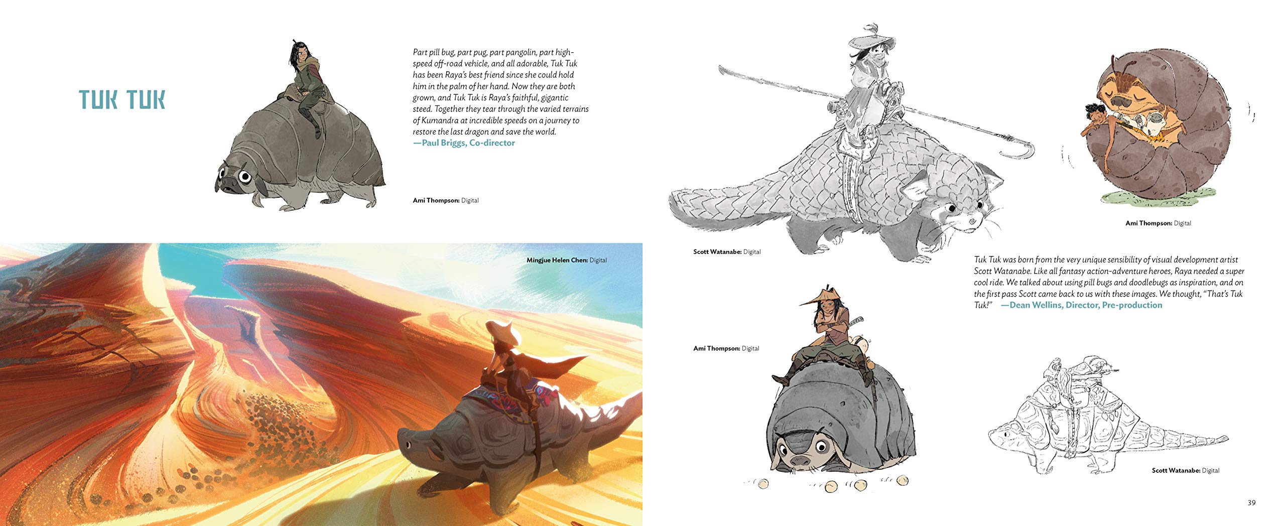 Art of Raya and the Last Dragon - Disney x Chronicle Books Art Book - Perfect for Disney Fans, Collectors & Animation Enthusiasts - Great for Home Decor, Gift Giving & Art Inspiration