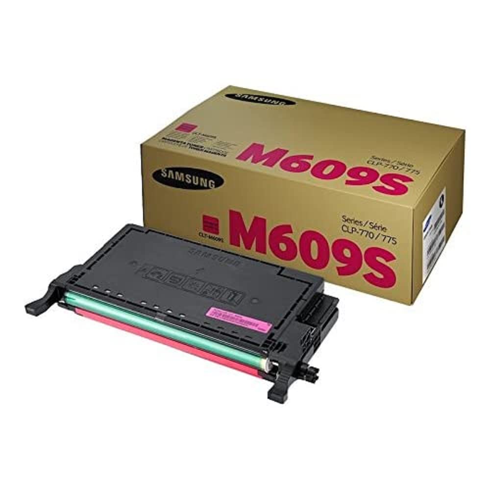 Original HP Samsung CLT-M609S Magenta Toner Cartridge (SU352A) - Compatible with Samsung Printers, High-Yield Printing for Office & Home Use