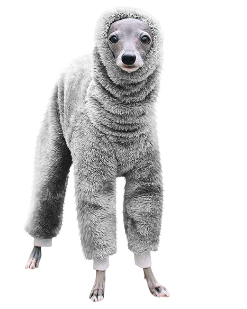 Esobo Soft Plush Cotton Dog Sweater - Warm Winter Pullover with Turtleneck for Small Medium Large Dogs | Cozy Dog Pajamas & Jumpsuit Outfit for Indoor & Outdoor Use