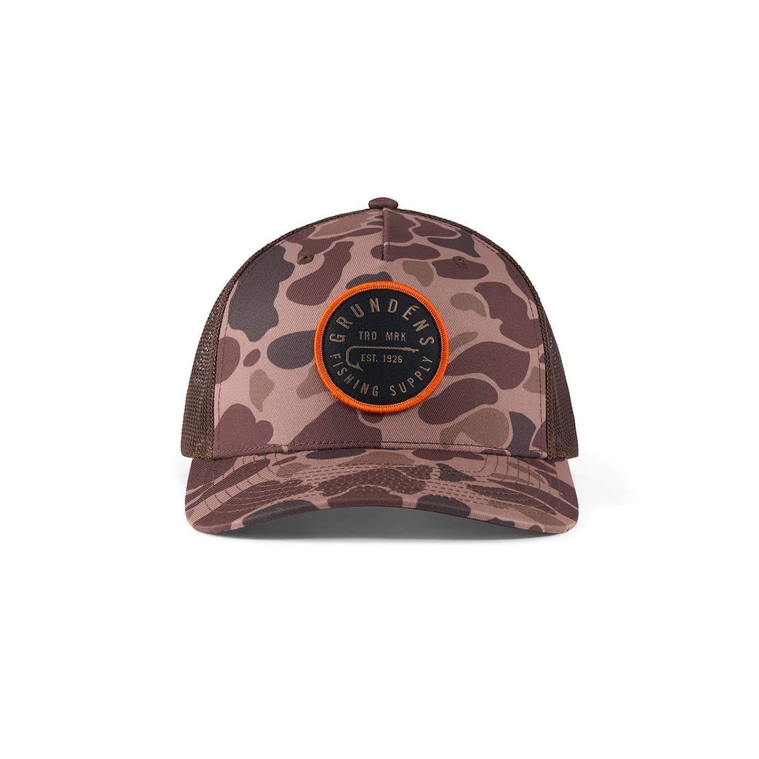 Grundens Hook Trucker Hat - Waterproof & Durable Fishing Cap for Men & Women - Perfect for Boating, Hiking, and Outdoor Adventures