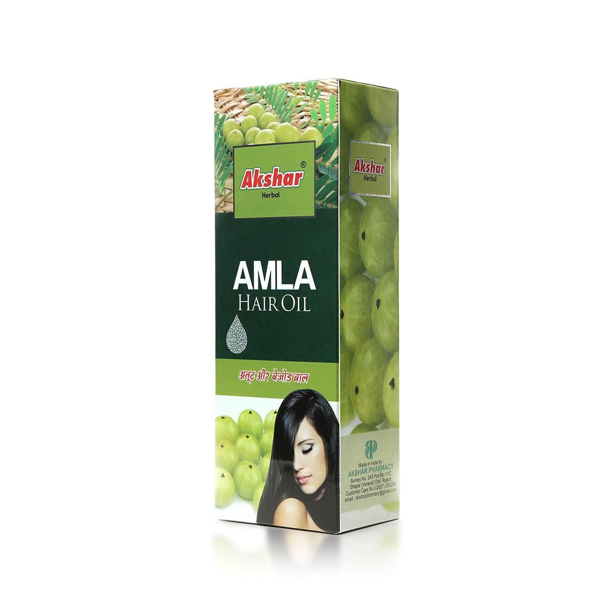 Akshar Amla Hair Oil for Hair Growth & Reducing Hair Fall - 900ml | Natural Ayurvedic Treatment for Stronger, Thicker Hair | Perfect for Daily Scalp Massage & Hair Care Routine