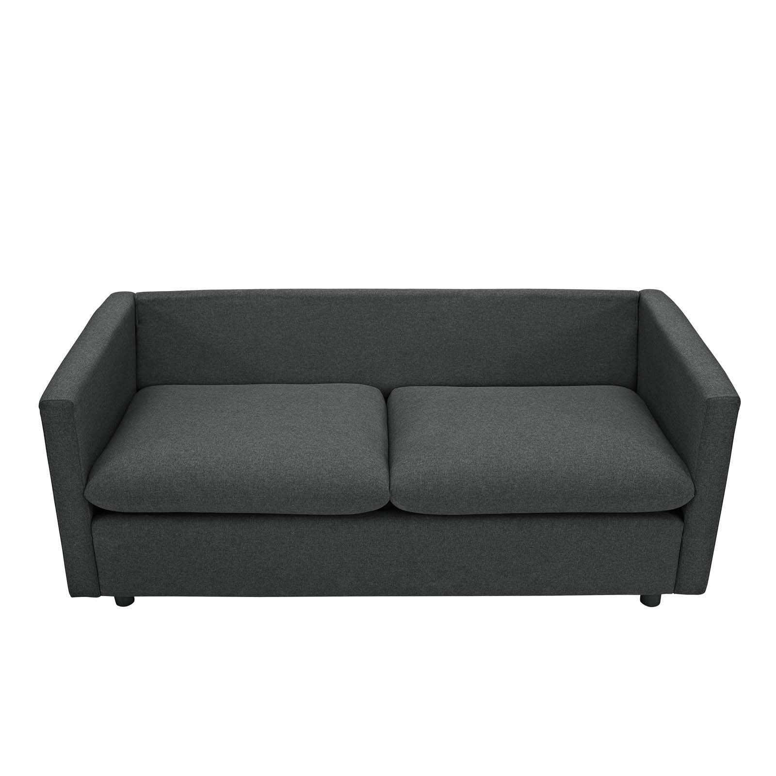 Activate Upholstered Fabric Sofa - Modern Comfortable Living Room Couch for Home & Office - Perfect for Lounging, Entertaining Guests, and Family Gatherings
