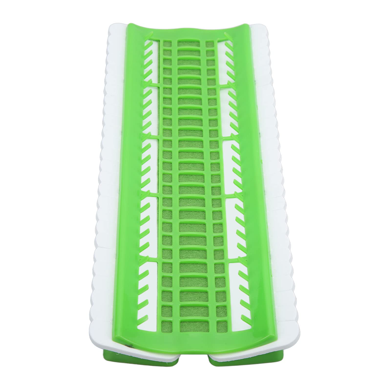 50-Position Dental Floss Organizer - Prevent Knots & Tangle-Free, Portable Floss Holder with 4 Replaceable Paper Sheets for Easy Classification - Perfect for Cross Stitch, Embroidery & Travel Oral Care (Green)