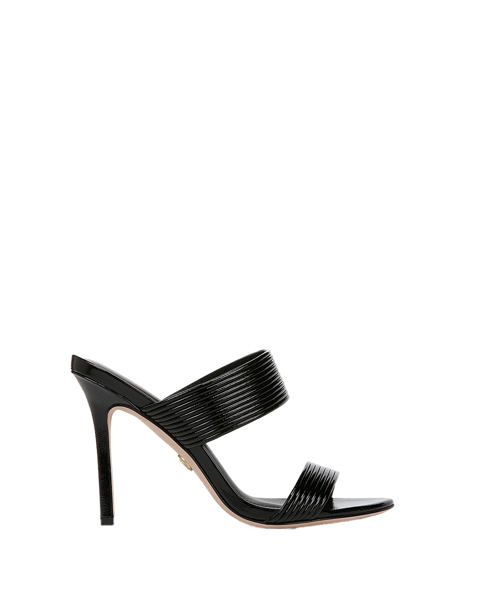 Asha Leather Sandals for Women - Black Comfortable Strappy Slide Sandals | Perfect for Beach, Vacation & Summer Outfits