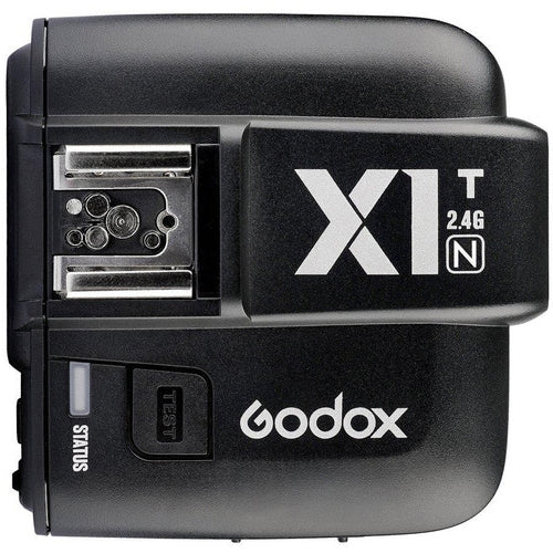 Godox X1T-N TTL Wireless Flash Trigger for Nikon DSLR Cameras - Perfect for Studio, Portrait, and Event Photography