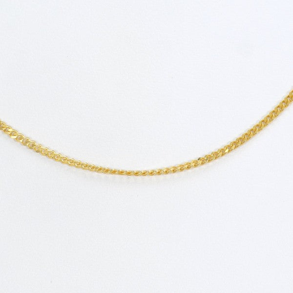 24K Yellow Gold Necklace for Women - Elegant & Durable Solid Gold Chain Jewelry - Perfect for Weddings, Parties & Special Occasions