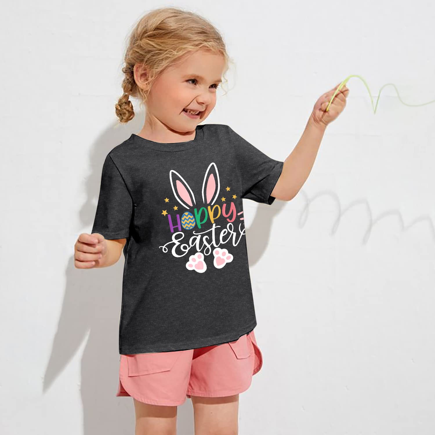 Easter Baby Shirt - Cute Bunny Toddler T-Shirt for Boys & Girls - Soft Cotton Short Sleeve Top - Perfect for Easter Egg Hunts & Family Photos