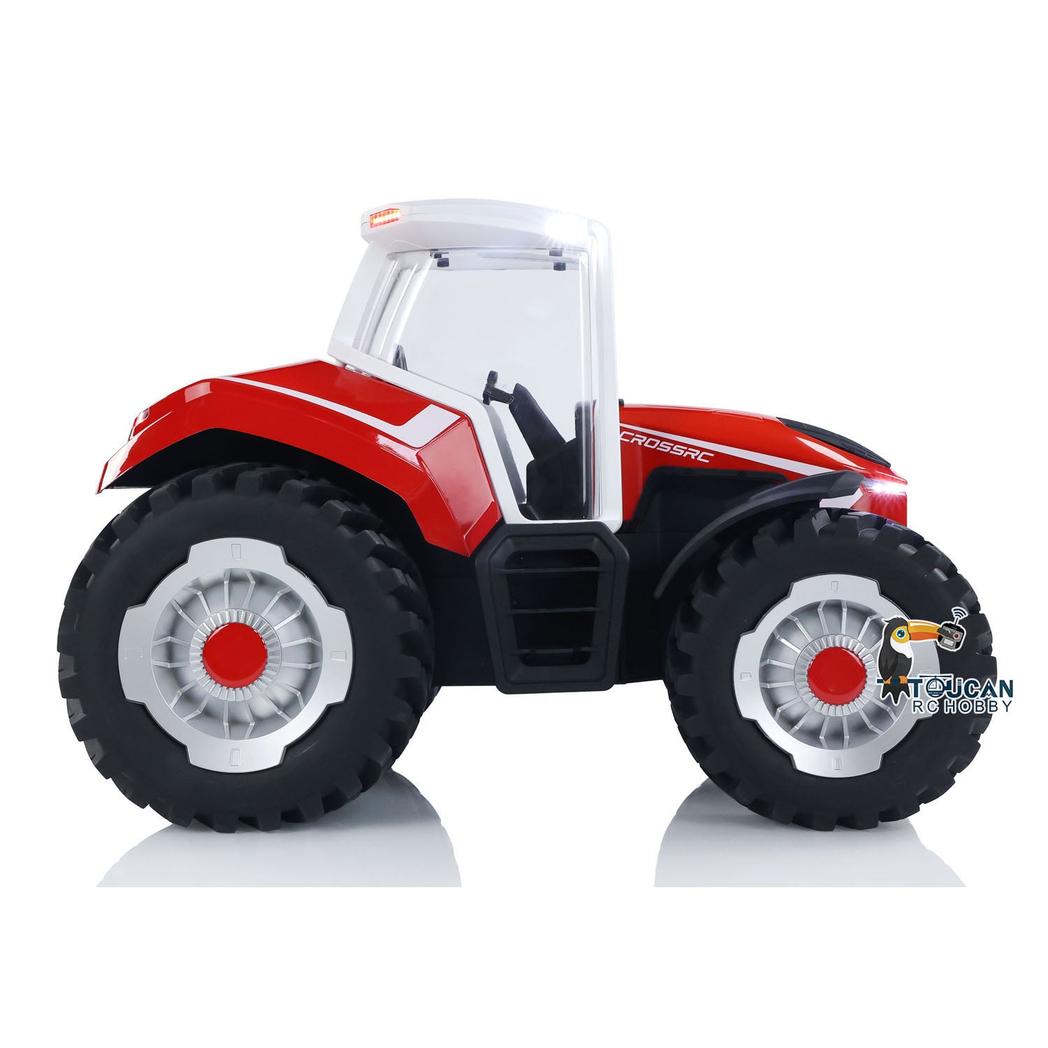 1/8 Scale RC Tractor TL4 Iron Bull Remote Control Car with Light, Motor, ESC & Two-Speed Transmission - Off-Road Simulation Vehicle for Hobbyists & DIY Enthusiasts - Perfect for Crawling, Trail Adventures & RC Competitions