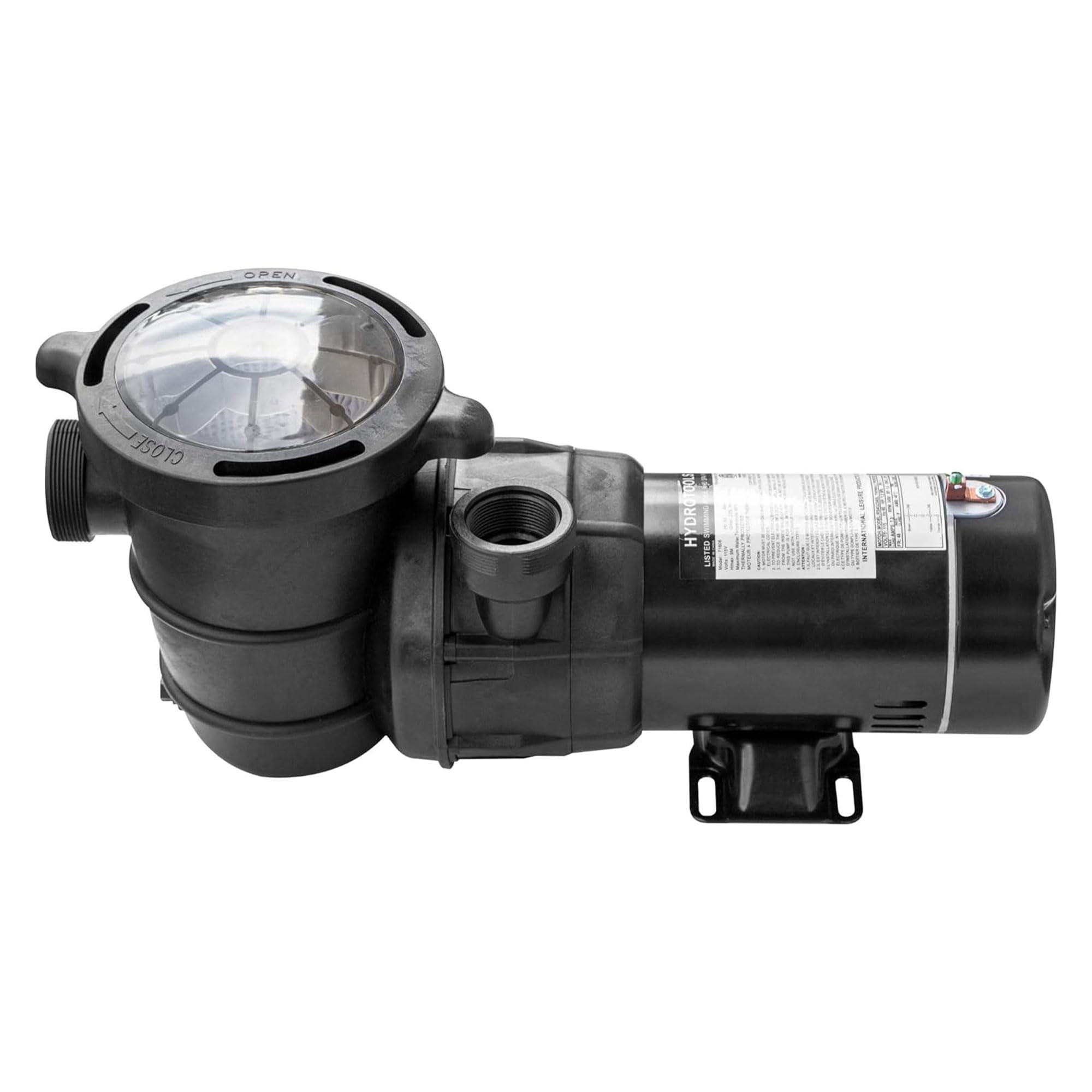 SWIMLINE HYDROTOOLS 1.5 HP Above Ground Pool Pump with Hydro-Flo Technology | 5940 GPH High Flow Vertical Motor Pump | Perfect for Inground & Above Ground Swimming Pools, Spas, and Water Features